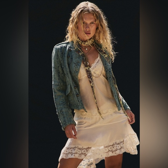 Lotty Velvet Jacket NWOT still sea - Picture 2 of 7